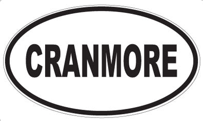 CRANMORE - Oval Sticker