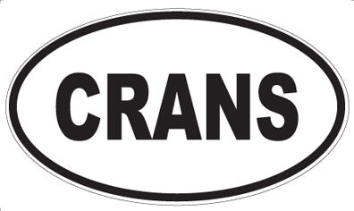 CRANS - Oval Magnet