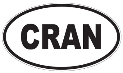 CRAN - Oval Magnet