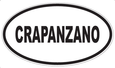 CRAPANZANO - Oval Magnet