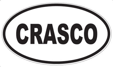 CRASCO - Oval Magnet
