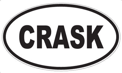 CRASK - Oval Magnet