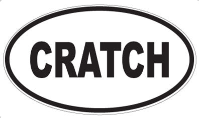 CRATCH - Oval Magnet