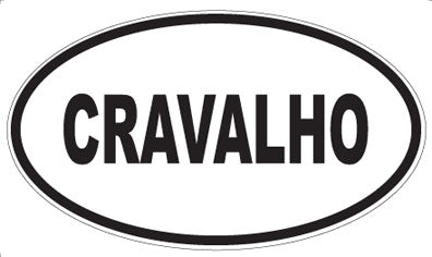 CRAVALHO - Oval Sticker