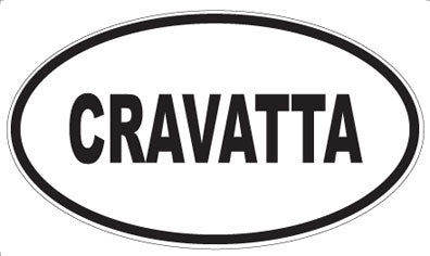CRAVATTA - Oval Magnet