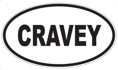 CRAVEY - Oval Magnet