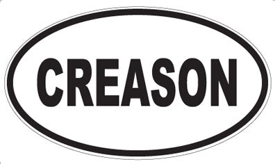 CREASON - Oval Magnet