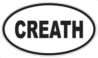 CREATH - Oval Magnet