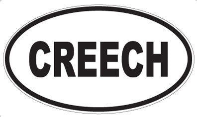 CREECH - Oval Magnet