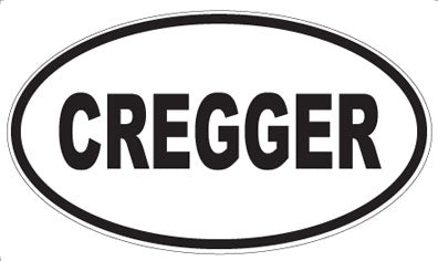 CREGGER - Oval Magnet