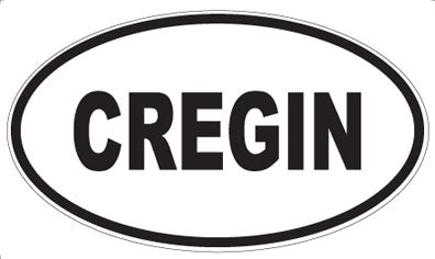 CREGIN - Oval Sticker