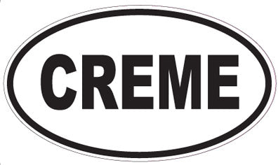 CREME - Oval Magnet