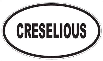 CRESELIOUS - Oval Magnet