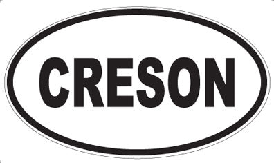 CRESON - Oval Magnet