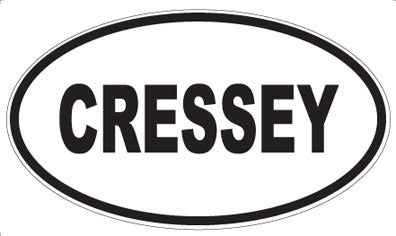 CRESSEY - Oval Magnet