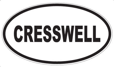 CRESSWELL - Oval Magnet