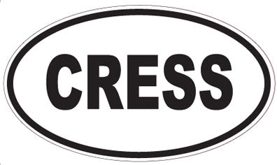 CRESS - Oval Magnet