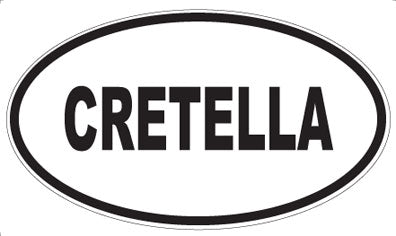 CRETELLA - Oval Magnet
