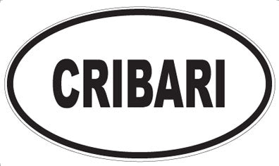 CRIBARI - Oval Magnet