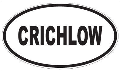 CRICHLOW - Oval Magnet