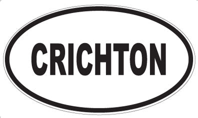 CRICHTON - Oval Magnet