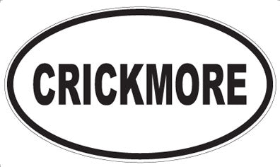 CRICKMORE - Oval Magnet