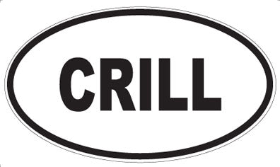 CRILL - Oval Magnet