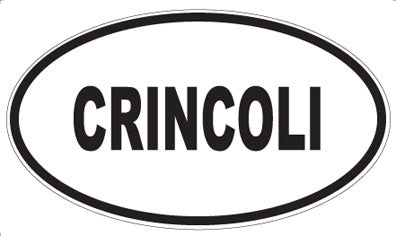 CRINCOLI - Oval Magnet