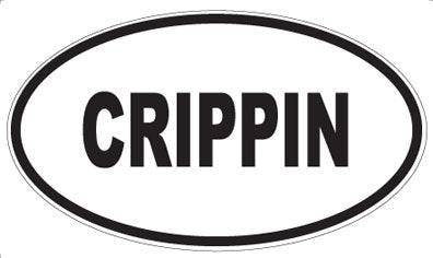 CRIPPIN - Oval Magnet