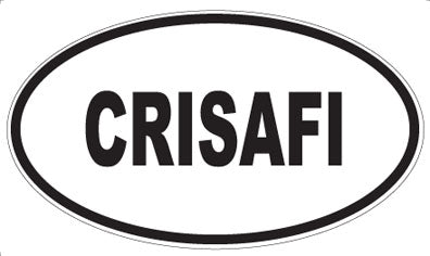CRISAFI - Oval Magnet