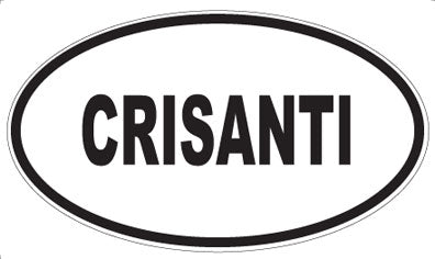 CRISANTI - Oval Magnet