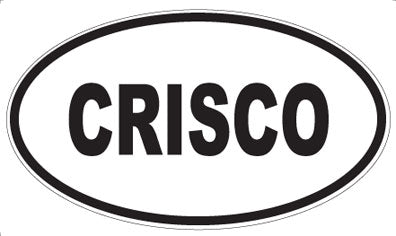 CRISCO - Oval Magnet
