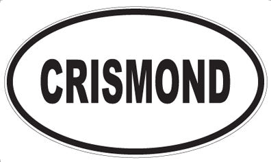 CRISMOND - Oval Magnet