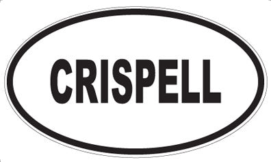 CRISPELL - Oval Magnet