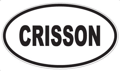 CRISSON - Oval Magnet