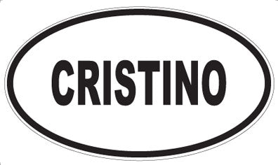 CRISTINO - Oval Magnet