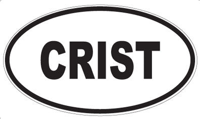 CRIST - Oval Magnet