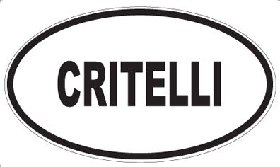 CRITELLI - Oval Magnet