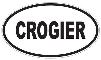 CROGIER - Oval Magnet