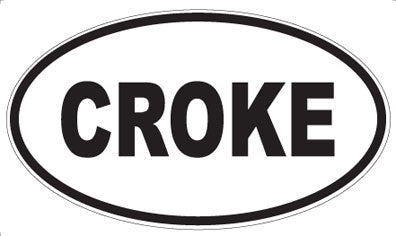 CROKE - Oval Magnet