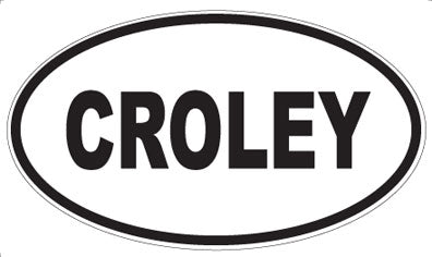 CROLEY - Oval Magnet