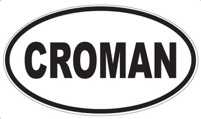 CROMAN - Oval Magnet