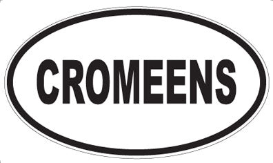 CROMEENS - Oval Magnet