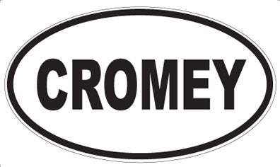 CROMEY - Oval Sticker