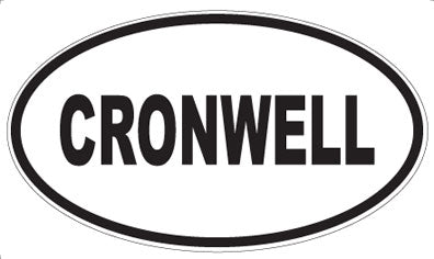 CRONWELL - Oval Magnet