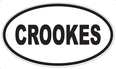 CROOKES - Oval Magnet