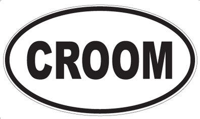 CROOM - Oval Magnet