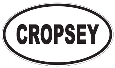 CROPSEY - Oval Magnet