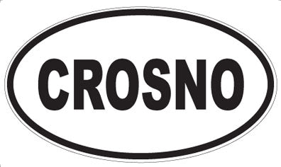 CROSNO - Oval Magnet