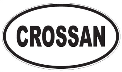 CROSSAN - Oval Magnet